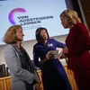 Julia Klöckner, Daniela Schwarzer und Elisabeth Niejahr im Gespräch