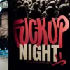 Poster "Fuckup Night für die Demokratie" vor einer Bühne