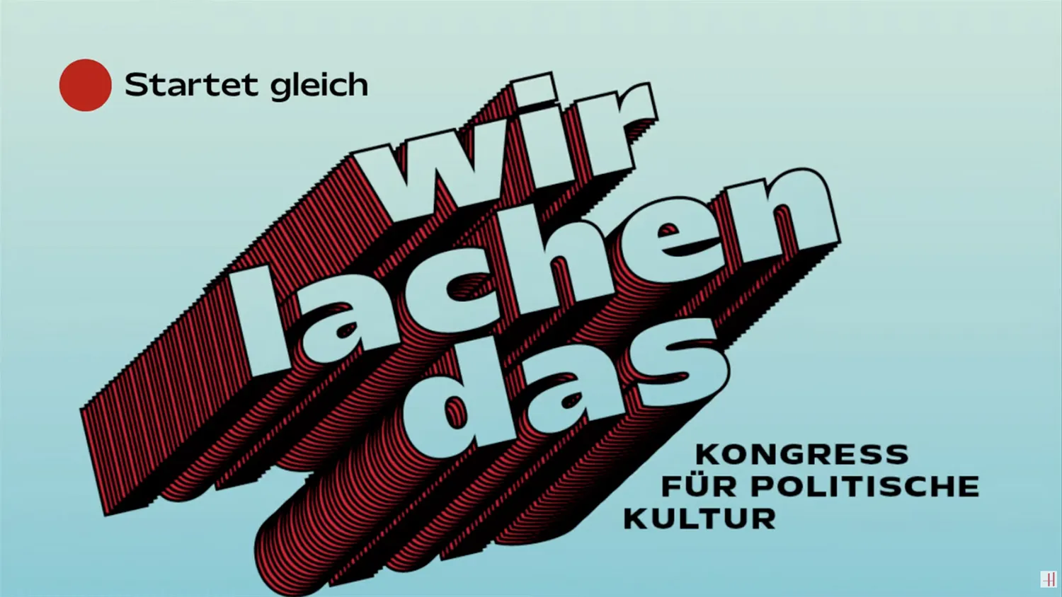 Video Poster Kongress 2026 Aufzeichnung "wir lachen das"