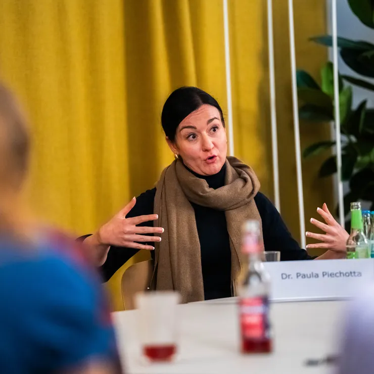 Paula Piechotta im Gespräch