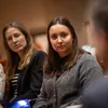 Workshop-Teilnehmer im Gespräch